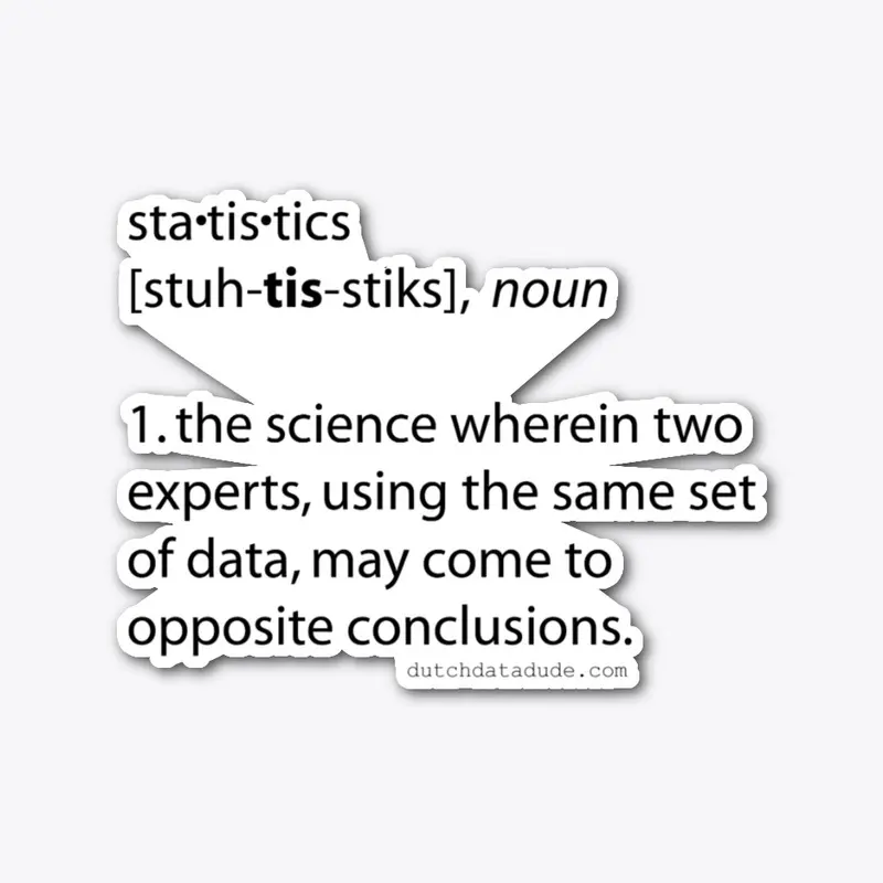 The truth about statistics