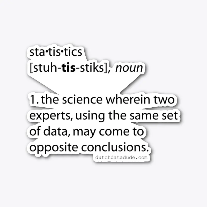 The truth about statistics